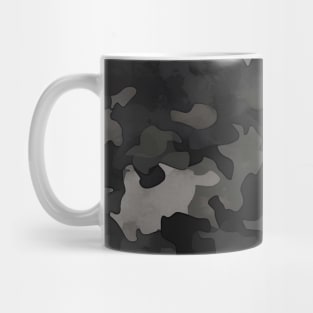 Black Camouflage Camo Dark Mug